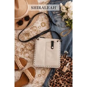 Shiraleah of Chicago Vegan Leather Crossbody Purse Bag